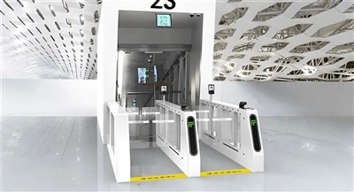 Airport Security Turnstile
